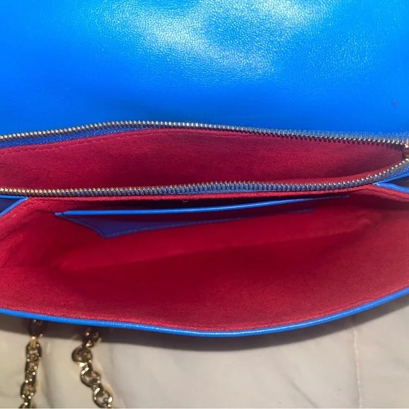 Louis Vuitton Blue and Red Monogram Women's Bag - Picture 6 of 9
